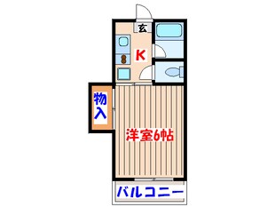 ファミリ－ハイツ阿部の物件間取画像